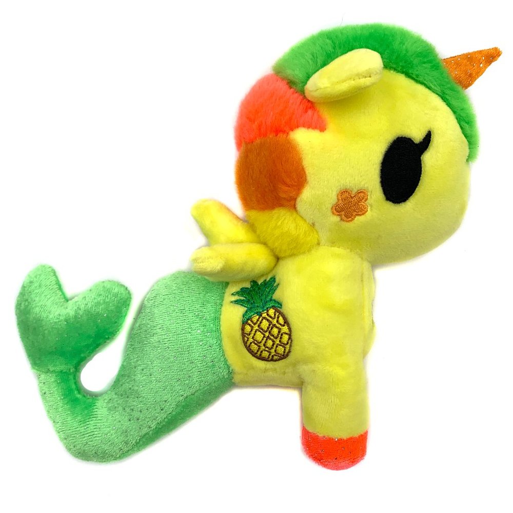 Tokidoki Mermicorno Miss Pina Plush Neon Star Toki Doki 8” Unicorn Mermaid